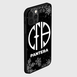 Чехол для iPhone 12 Pro Снежный Pantera, цвет: 3D-черный — фото 2