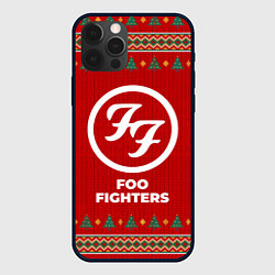 Чехол для iPhone 12 Pro Foo Fighters new year, цвет: 3D-черный