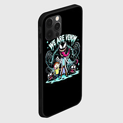 Чехол для iPhone 12 Pro We are Venom - meme, цвет: 3D-черный — фото 2