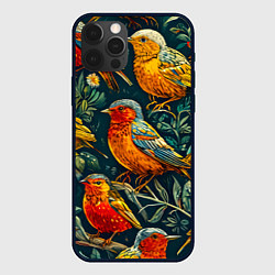 Чехол для iPhone 12 Pro Кукушата, цвет: 3D-черный