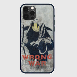 Чехол iPhone 12 Pro Banksy - wrong war