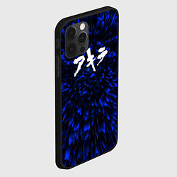 Чехол для iPhone 12 Pro Akira blue energy, цвет: 3D-черный — фото 2