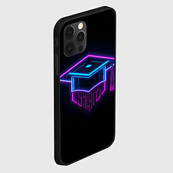 Чехол для iPhone 12 Pro Неоновый магистр, цвет: 3D-черный — фото 2