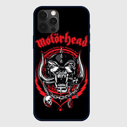 Чехол для iPhone 12 Pro Motorhead skull, цвет: 3D-черный