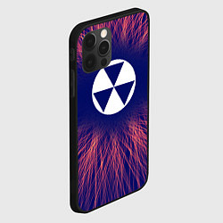 Чехол для iPhone 12 Pro Fallout red energy, цвет: 3D-черный — фото 2