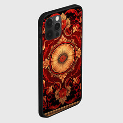Чехол для iPhone 12 Pro Красный ковер, цвет: 3D-черный — фото 2
