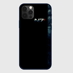 Чехол для iPhone 12 Pro Shepard N7 - светлый, цвет: 3D-черный