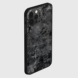 Чехол для iPhone 12 Pro Абстракция - grunge mood, цвет: 3D-черный — фото 2