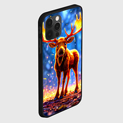 Чехол для iPhone 12 Pro Лосенок в лесу, цвет: 3D-черный — фото 2