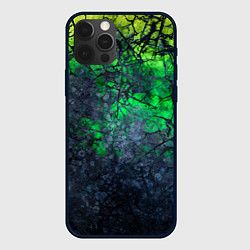 Чехол для iPhone 12 Pro Абстракция - acid web, цвет: 3D-черный
