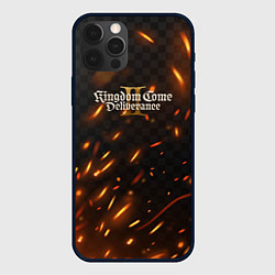 Чехол для iPhone 12 Pro Kingdom Come Deliverance 2 искры огня, цвет: 3D-черный