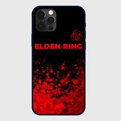 Чехол для iPhone 12 Pro Elden Ring - red gradient посередине, цвет: 3D-черный