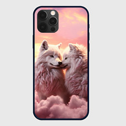 Чехол для iPhone 12 Pro Волчья страсть, цвет: 3D-черный