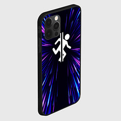 Чехол для iPhone 12 Pro Portal neon energy, цвет: 3D-черный — фото 2