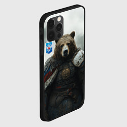 Чехол для iPhone 12 Pro Великан Руси медведь, цвет: 3D-черный — фото 2
