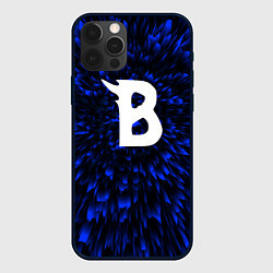 Чехол для iPhone 12 Pro Beastars blue energy, цвет: 3D-черный