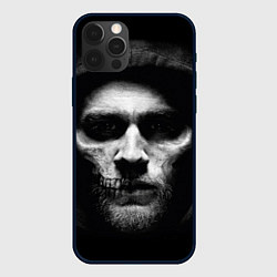 Чехол для iPhone 12 Pro Sons Of Anarchy - Jax skull, цвет: 3D-черный
