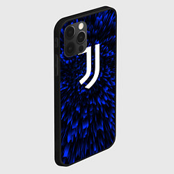 Чехол для iPhone 12 Pro Juventus blue energy, цвет: 3D-черный — фото 2