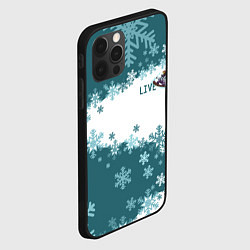 Чехол для iPhone 12 Pro Сноуборд это жизнь, цвет: 3D-черный — фото 2