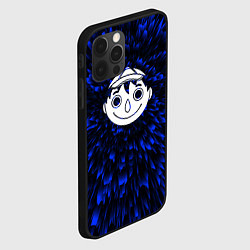 Чехол для iPhone 12 Pro Tomodachi Game blue energy, цвет: 3D-черный — фото 2