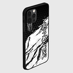 Чехол для iPhone 12 Pro Manster energy - white, цвет: 3D-черный — фото 2
