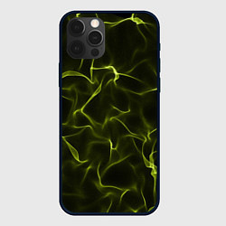 Чехол для iPhone 12 Pro Неоновый фон, цвет: 3D-черный