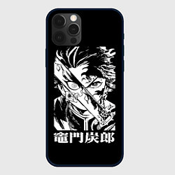 Чехол для iPhone 12 Pro Клинок рассекающий демонов - slayer, цвет: 3D-черный