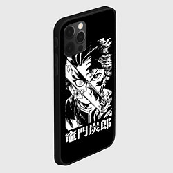 Чехол для iPhone 12 Pro Клинок рассекающий демонов - slayer, цвет: 3D-черный — фото 2
