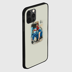 Чехол для iPhone 12 Pro Автоледи, цвет: 3D-черный — фото 2