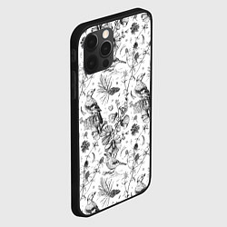 Чехол для iPhone 12 Pro Бузулукский бор, цвет: 3D-черный — фото 2