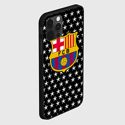 Чехол для iPhone 12 Pro Barcelona звезды, цвет: 3D-черный — фото 2