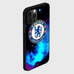 Чехол для iPhone 12 Pro Челси неоновый космос, цвет: 3D-черный — фото 2