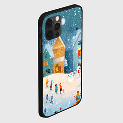Чехол для iPhone 12 Pro Новогодние каникулы, цвет: 3D-черный — фото 2