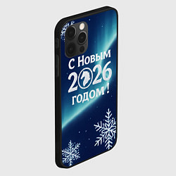 Чехол для iPhone 12 Pro С Новым 2026 годом, цвет: 3D-черный — фото 2