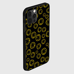 Чехол для iPhone 12 Pro Nirvana Pattern, цвет: 3D-черный — фото 2