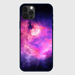Чехол для iPhone 12 Pro Космос, цвет: 3D-черный