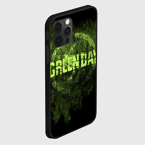Чехол iPhone 12 Pro Green Day: Acid Voltage / 3D-Черный – фото 2