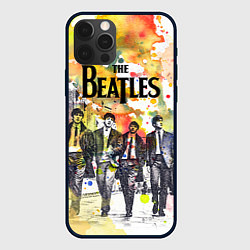 Чехол для iPhone 12 Pro The Beatles: Colour Spray, цвет: 3D-черный