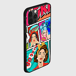 Чехол для iPhone 12 Pro POP ART, цвет: 3D-черный — фото 2