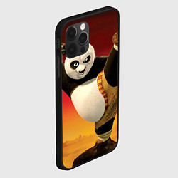 Чехол для iPhone 12 Pro Кунг фу панда, цвет: 3D-черный — фото 2
