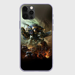 Чехол для iPhone 12 Pro Титан, цвет: 3D-светло-сиреневый