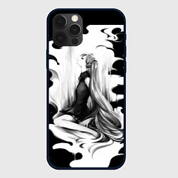 Чехол для iPhone 12 Pro Hatsune Miku, цвет: 3D-черный