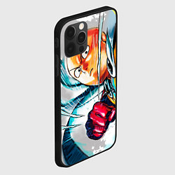 Чехол для iPhone 12 Pro One Punch Man Rage, цвет: 3D-черный — фото 2