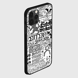 Чехол для iPhone 12 Pro Enter Shikari: Words, цвет: 3D-черный — фото 2