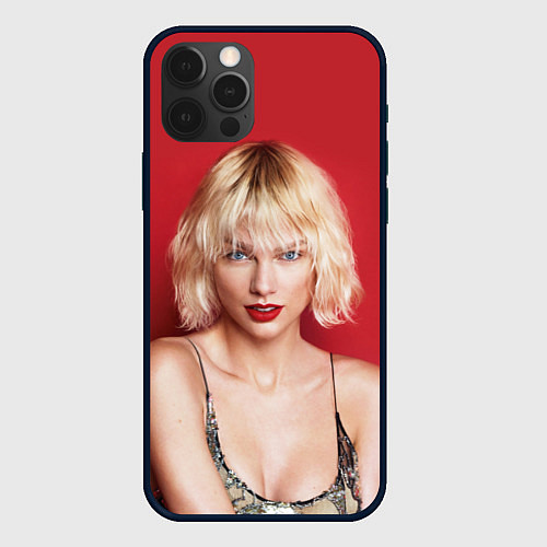 Чехол iPhone 12 Pro Taylor Swift / 3D-Черный – фото 1
