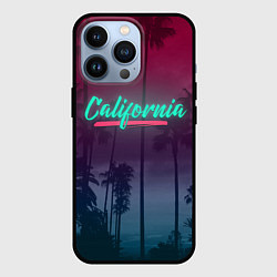 Чехол для iPhone 13 Pro California, цвет: 3D-черный