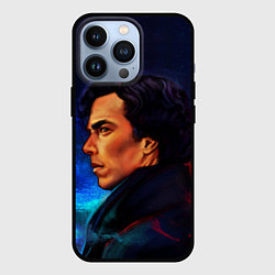 Чехол для iPhone 13 Pro Шерлок, цвет: 3D-черный