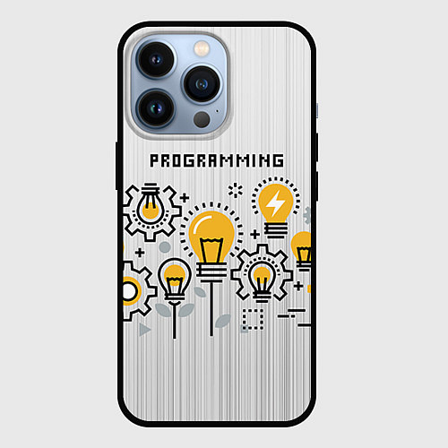 Чехол iPhone 13 Pro Программирование 1 / 3D-Черный – фото 1