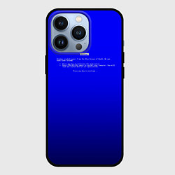 Чехол для iPhone 13 Pro BSOD, цвет: 3D-черный