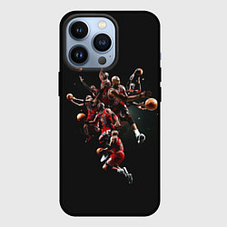 Чехол для iPhone 13 Pro Michael Jordan Style, цвет: 3D-черный